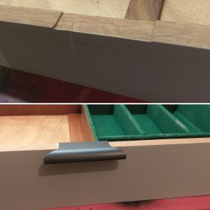 12-recess and drawer pulls